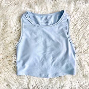 Aqua longer sports bra
